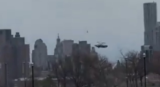 Cae helicóptero en el río Hudson (Fuente: RT)